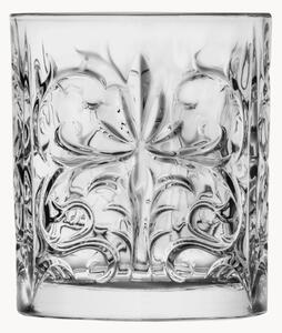 Sada sklenic na whisky z křišťálového skla Tattoo, 6 dílů