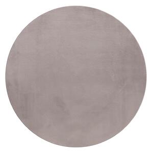 Ayyildiz, Kusový koberec Pouffy 5100 Beige kruh, 120x120 (průměr) kruh, béžová, obývací pokoj