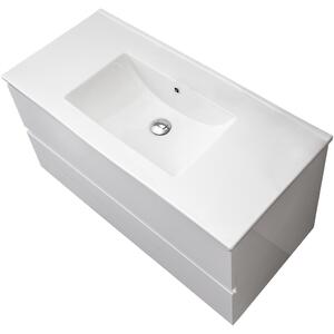 Cerano - koupelnovÃ¡ skÅÃ­Åka pod umyvadlo carole - bÃ­lÃ¡ matnÃ¡ - 100x49,8x46 cm