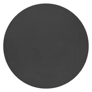 Ayyildiz, Kusový koberec Pouffy 5100 Black kruh, 120x120 (průměr) kruh, černá, obývací pokoj