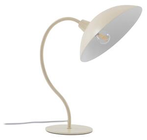 Stolní lampa Lucande, Arvadon, Béžová, Obývací pokoj, Kov, Moderní