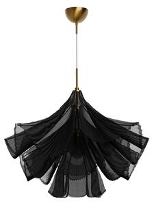 Závěsná svítidlo By Rydéns, Juliette, stmívatelné, Černá, Jídelna, Kov, Design