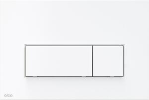 Alca Thin splachovací tlačítko pro WC bílá M570