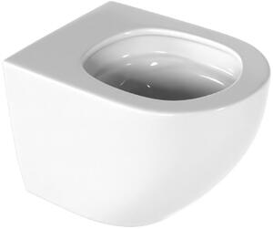 Excellent Luqa záchodová mísa závěsná bez splachovacího kruhu s vírovým splachováním bílá lesk CEAC.6403.480.WH