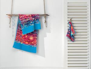 Feiler BUBBLES ručník na obličej 30 x 30 cm aqua