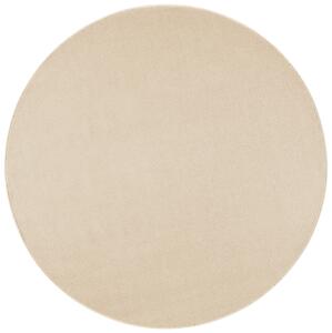 Hanse Home Collection koberce Kusový koberec Nasty 101152 Creme kruh ROZMĚR: 133x133 (průměr) kruh