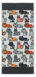 Feiler CATS ručník 37 x 80 cm slate grey