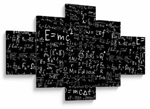 Obraz - Matematika (125x70 cm)
