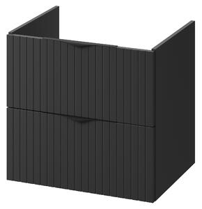 Cersanit Tirso skříňka 59.4x44.7x57.2 cm pod umyvadlo závěsná černá S1017-010