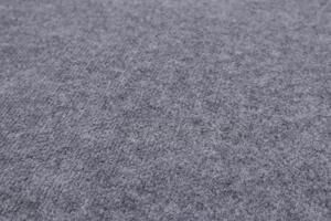 Betap koberce AKCE: 230x577 cm SUPER CENA: Šedý výstavový koberec Budget metrážní - Bez obšití cm