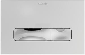 Kludi Unifix splachovací tlačítko pro WC lesklý chrom-matný chrom 30PP0105