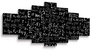 Obraz - Matematika (210x100 cm)