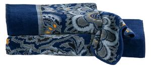 Feiler DJAMAL ručník 50 x 100 cm navy blue - grey