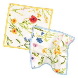 Feiler FLOWER MEADOW ručník na obličej 30 x 30 cm yellow
