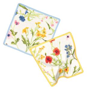 Feiler FLOWER MEADOW ručník na obličej 30 x 30 cm breeze