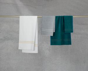 Feiler LA GLAMOUR ručník 37 x 50 cm white - gold