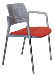 KASTEL - Židle KYOS KY2 s čalouněným sedákem