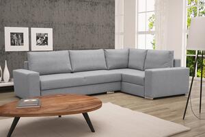 Rohová sedací souprava Thuban (šedá) (P). Akce -20%