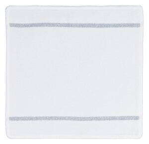 Feiler LA GLAMOUR ručník na obličej 30 x 30 cm white - silver