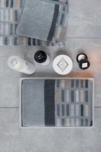 Feiler MANHATTAN ručník 37 x 50 cm steel grey - slate grey