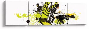 Obraz - Street dance (170x50 cm)