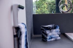 Feiler SEABREEZE ručník 37 x 80 cm steel grey - slate grey
