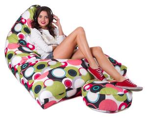 Sedací vak Cory XXXXL (podnožka ZADARMO) (TD 272)