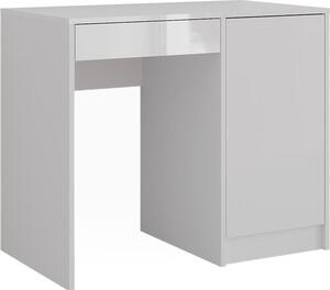 Toaletní stolek Vicco Sherry Bílá/bílý vysoký lesk 89.8 cm, Model 57711
