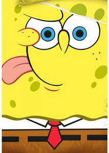 Bavlněné povlečení 140x200 + 70x90 cm - Sponge Bob Emoji
