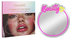 Kosmetické zrcátko GIOperfect Vibes Beauty s neonovo LED osvětlením