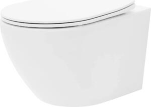Závěsná Wc Mísa Rea Carlo Mini Tornado Rimless Flat N