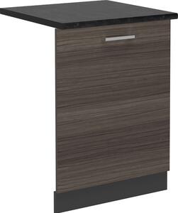 Čelní panel myčky Vicco R-Line Ušlechtilá šedá 60 cm , PD Antracit, Model 55029