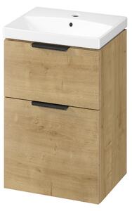Cersanit City umyvadla se skříňkou 50.5 cm dub S4004-133
