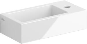 Clou Flush umyvadlo 36x18 cm obdélníkový klasický-na pult bílá lesk CL/03.03030