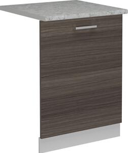 Čelní panel myčky Vicco R-Line Ušlechtilá šedá 60 cm s pracovní deskou, Model 54999