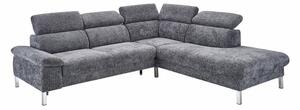 Sedací souprava MELROSE 1082_varianta "L"_Famous anthrazit