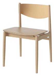 Bolia Jídelní židle Apelle Back Upholstery, beige/white oak