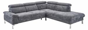 Sedací souprava MELROSE 1082_varianta "L"_Famous anthrazit