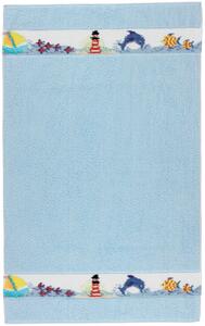 Feiler MARINA modrý ručník 50 x 80 cm