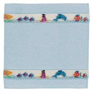 Feiler MARINA modrý ručník na obličej 30 x 30 cm