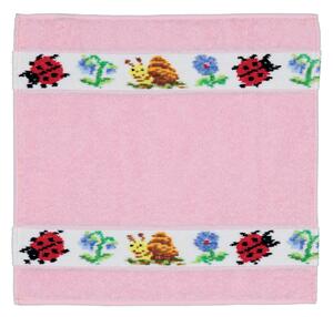 Feiler PAULI růžový ručník na obličej 30 x 30 cm