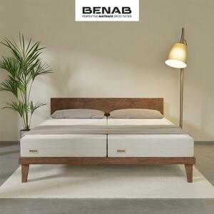 Tvrdá/středně tvrdá pružinová oboustranná matrace 90x200 cm BonFlex PLUS – BENAB