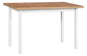 Drewmix jídelní stůl MAX 10 + deska stolu bílá, nohy stolu sonoma