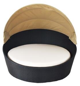 Zahradní lehátko se stříškou SUNBED