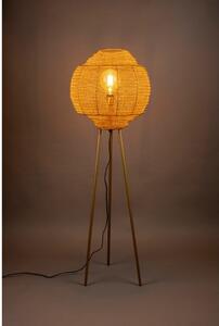 Stojací lampa ve zlaté barvě Meezan - Dutchbone