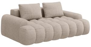 Cosmopolitan Design Pískově hnědá trojmístná pohovka Linz 200 cm