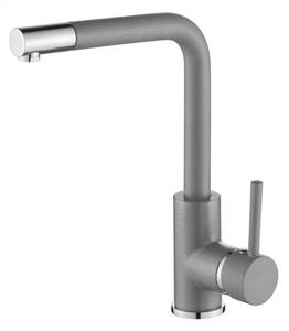 Dřezová baterie Aquasanita Helika Forte 5553 Alumetallic