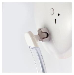 Kosmetické zrcátko UNIQ Halo LED s 10násobným zvětšením – bílé, průměr 17 cm