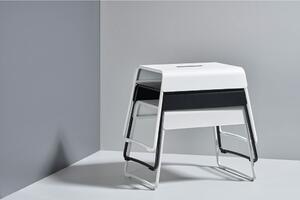 Zone Denmark Kovová stolička A-Stool Soft grey 27,5 cm (nosnost 110 kg)