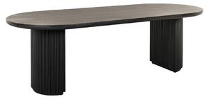 Tmavě hnědý dubový jídelní stůl Richmond Kingston 240 x 100 cm